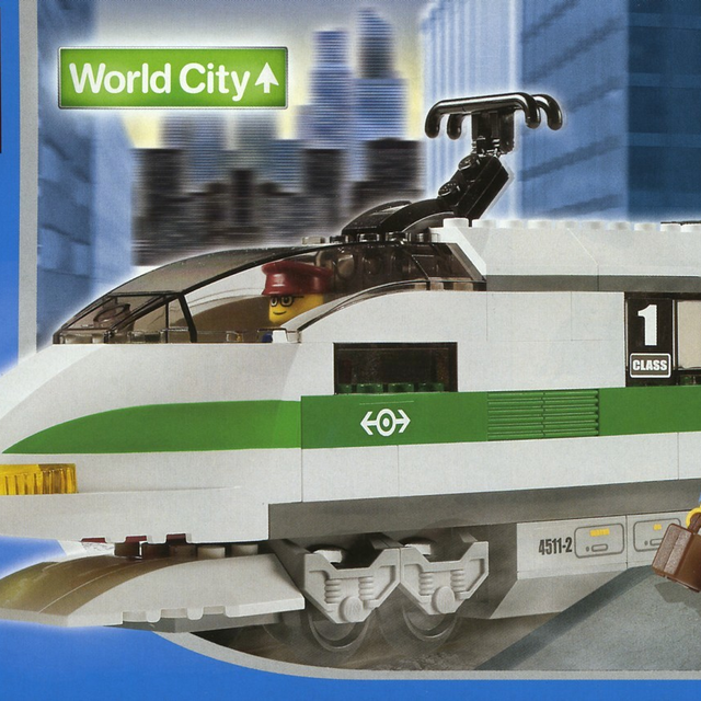 10157-1 High Speed Train Locomotive