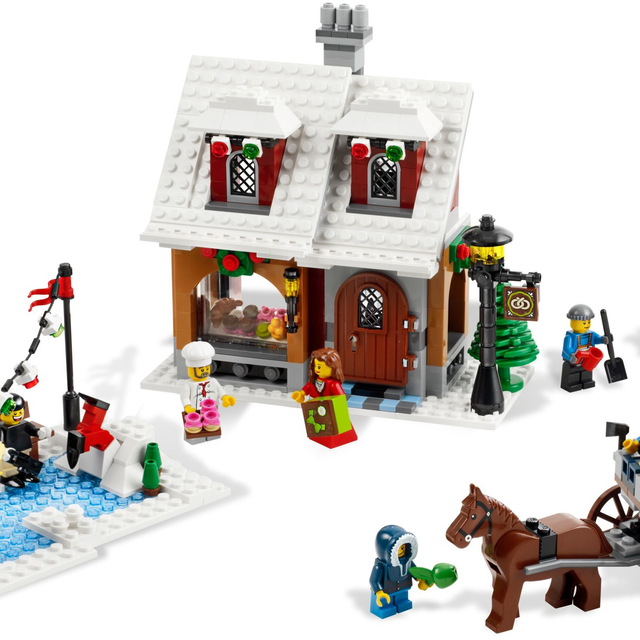 10216-1 Winter Village Bakery