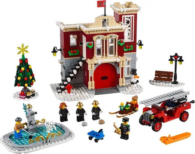 10263-1 Winter Village Fire Station