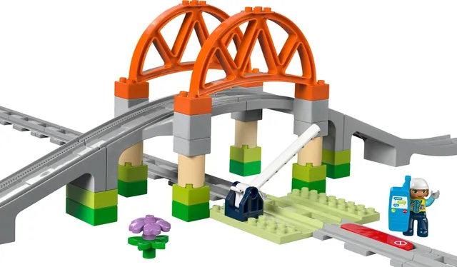 10426-1 Train Bridge and Tracks Expansion Set