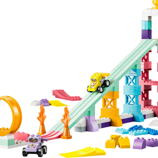 10478-1 3 in 1 Creative Ramps with Vehicles