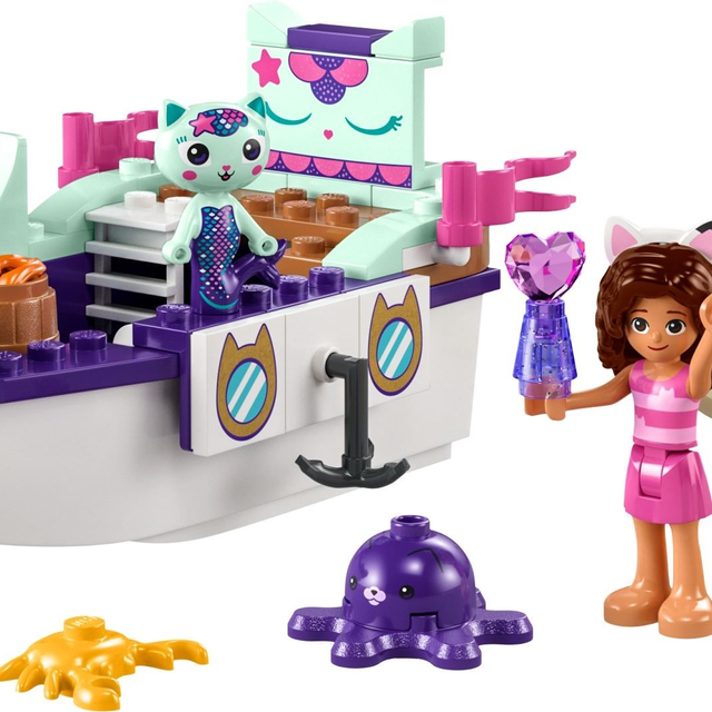 10786-1 Gabby & MerCat's Ship & Spa