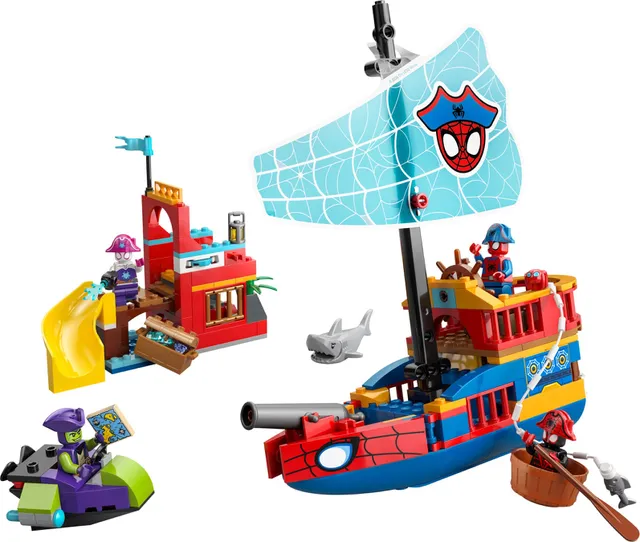 11208-1 Team Spidey Pirate Ship