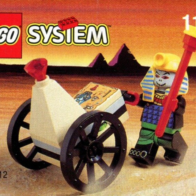 1183-1 Mummy and Cart