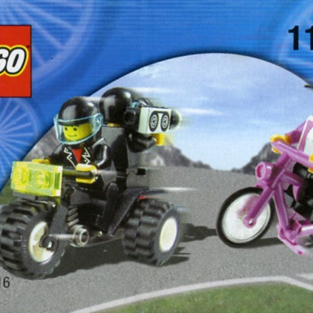 1197-1 Telekom Race Cyclist and Television Motorbike