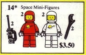 14-1 Space Mini Figures