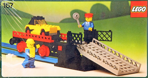 167-1 Loading Ramp and Car Transport Wagon