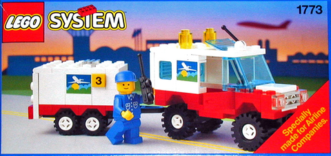 1773-1 Airline Maintenance Vehicle with Trailer