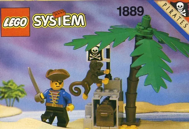 1889-1 Pirate's Treasure Hold