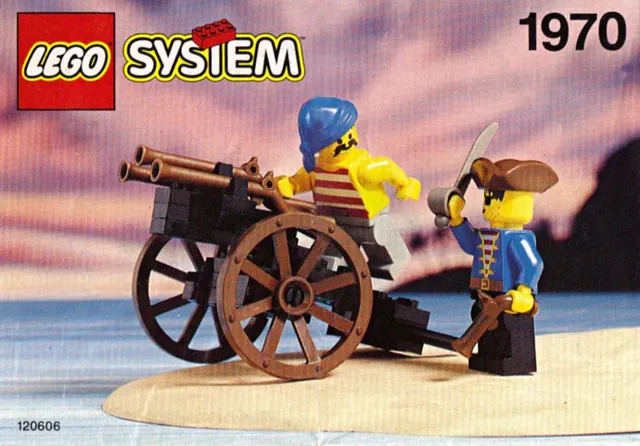 1970-1 Pirate's Gun Cart