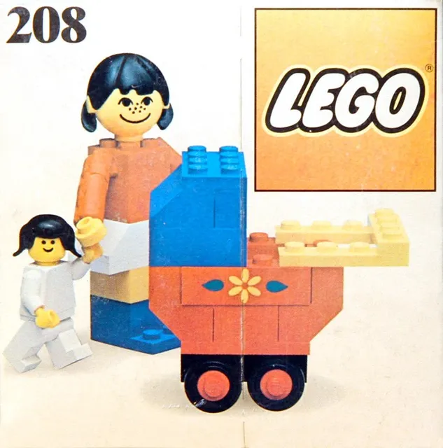208-1 Mother with Baby Carriage