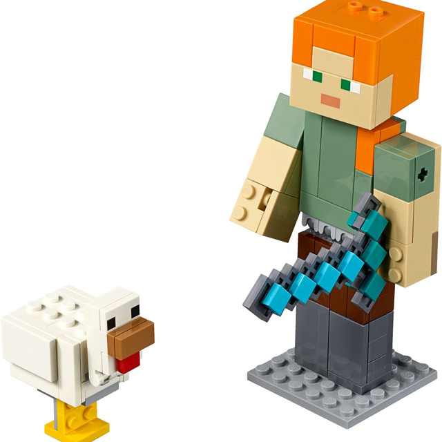 21149-1 Minecraft Alex BigFig with Chicken