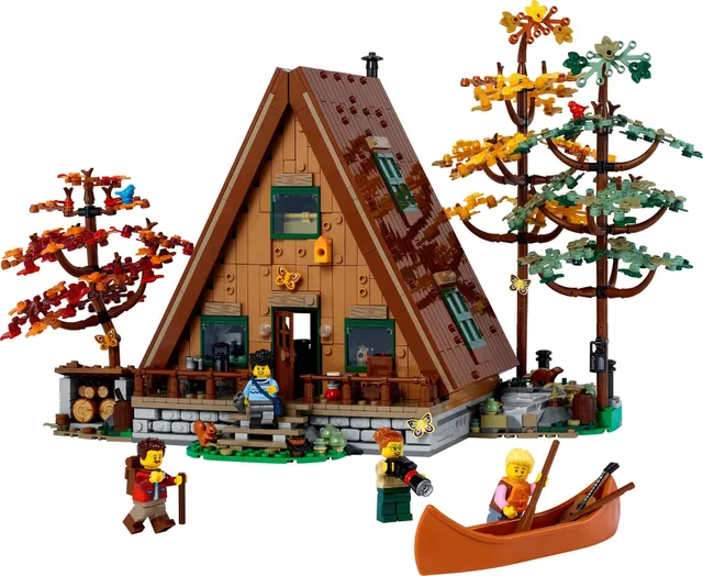 21338-1 A-Frame Cabin