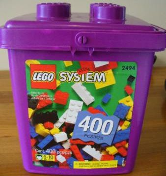 2494-1 400-Piece Purple Bucket