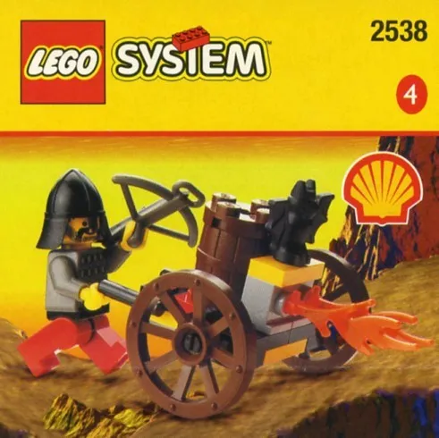 2538-1 Fright Knights Fire Cart