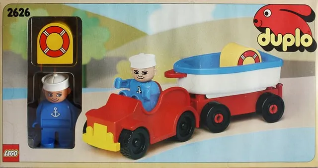 2626-1 Car and Boat Vacation Trailer