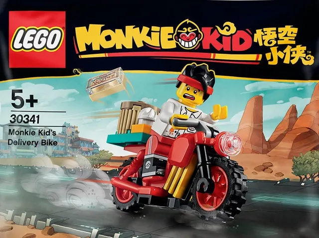 30341-1 Monkie Kid's Delivery Bike