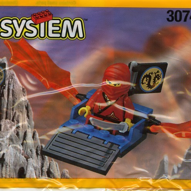 3074-1 Red Ninja's Dragon Glider