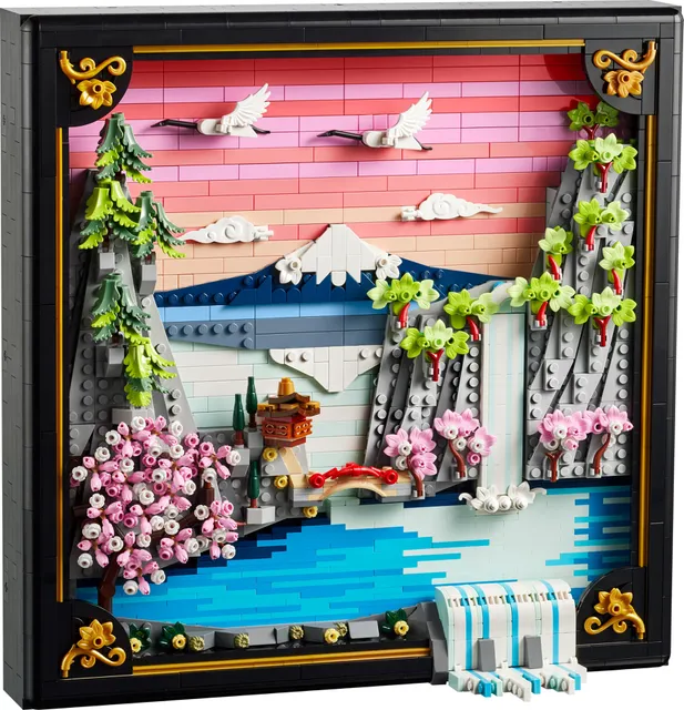 31218-1 Japanese Cherry Blossom Landscape