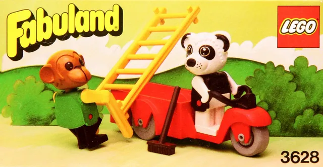 3628-1 Perry Panda & Chester Chimp