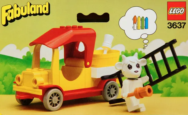 3637-1 Gertrude Goat's Painter's Truck