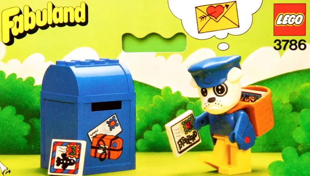 3786-1 Buzzy Bulldog the Postman