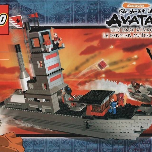 3829-1 Fire Nation Ship