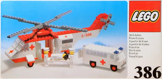 386-1 Helicopter and Ambulance