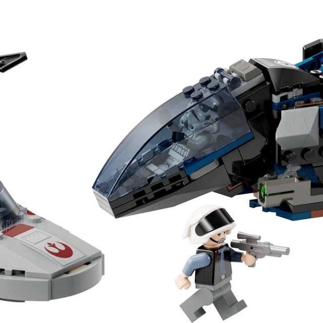 40755-1 Imperial Dropship vs. Rebel Scout Speeder