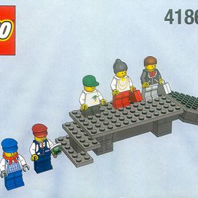 4186875-1 9V Platform and Mini-Figures