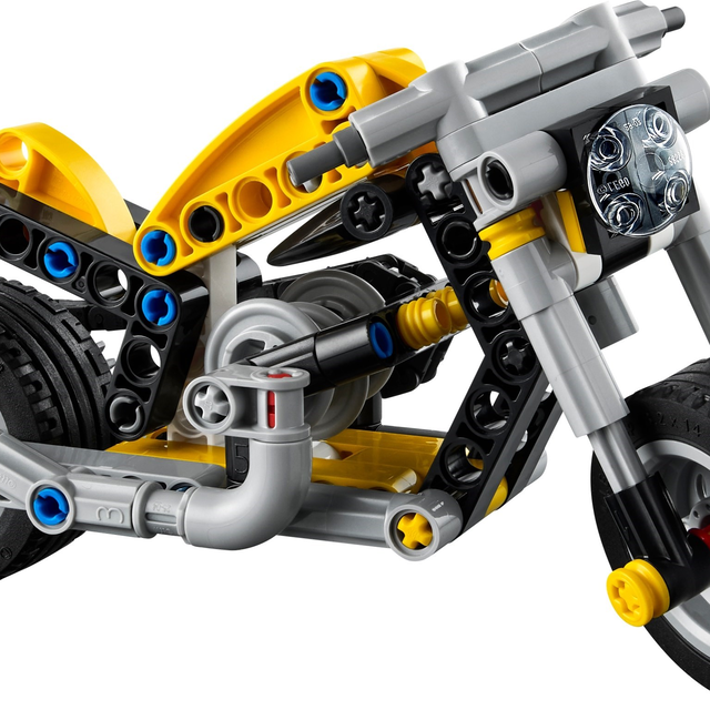 42225-1 Yellow Motorcycle