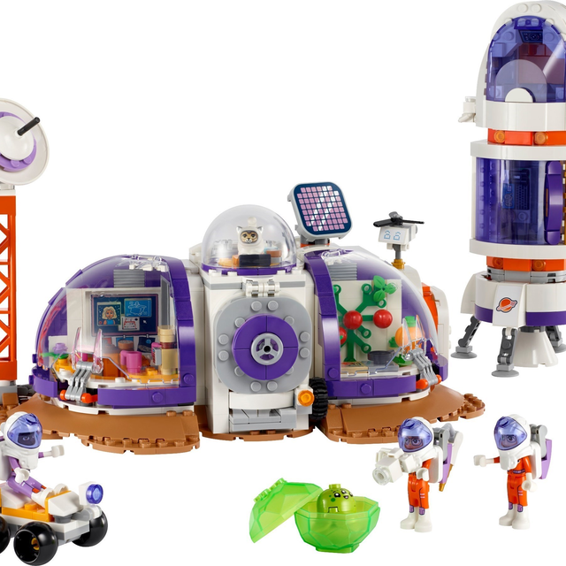 42605-1 Mars Space Base and Rocket