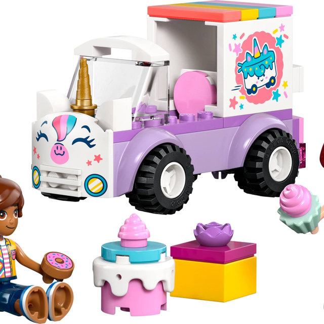 42675-1 Unicorn Cake Delivery Car