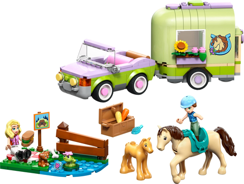 42695-1 Horse & Baby Foal Trailer