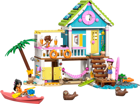 42699-1 Beach House with Seals