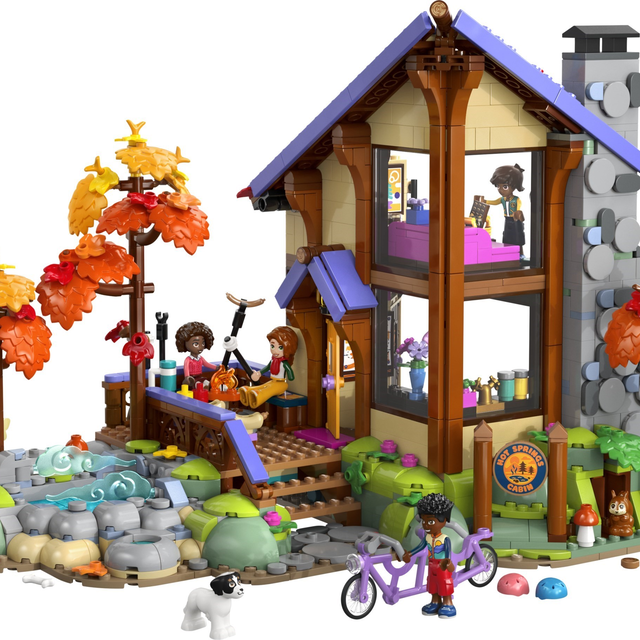 42705-1 Cozy Fall Forest Cabin