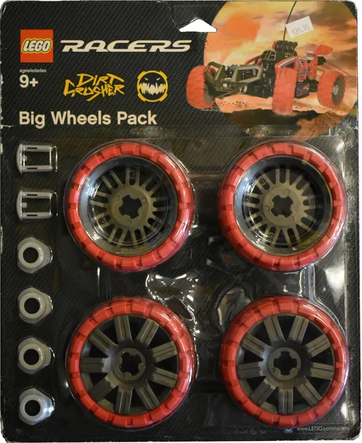 4286013-1 Big Wheels Pack Dirt Crusher (Red)