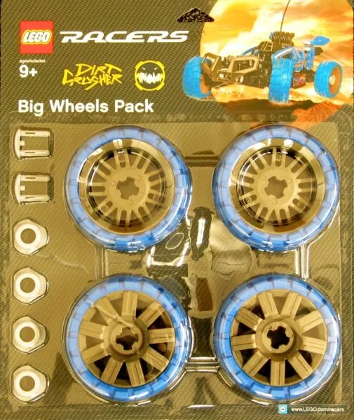 4286024-1 Big Wheels Pack Dirt Crusher (Blue)