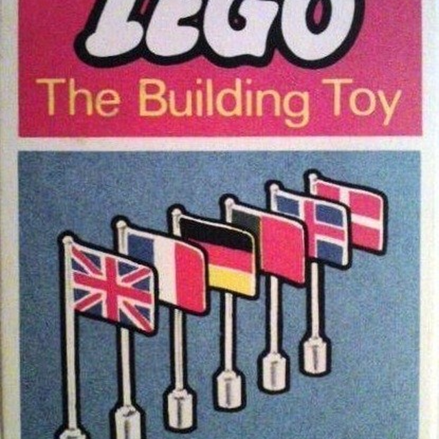 442B-1 6 International Flags (The Building Toy)