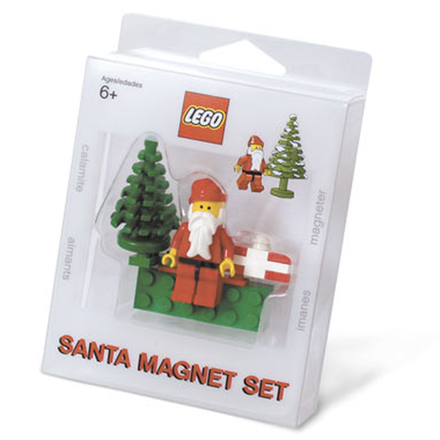 4499565-1 Santa Magnet Set