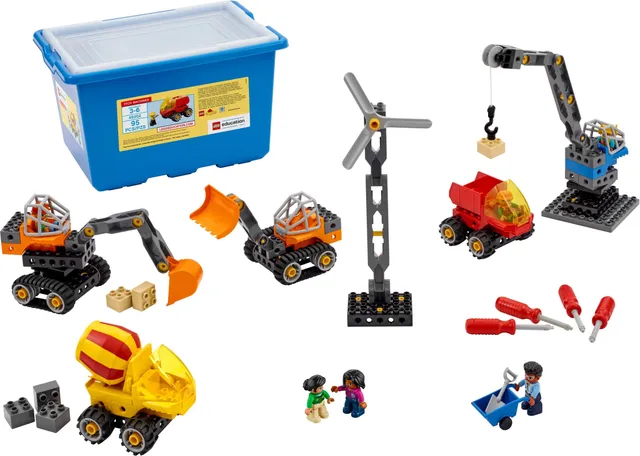 45002-1 Tech Machines Set with Storage