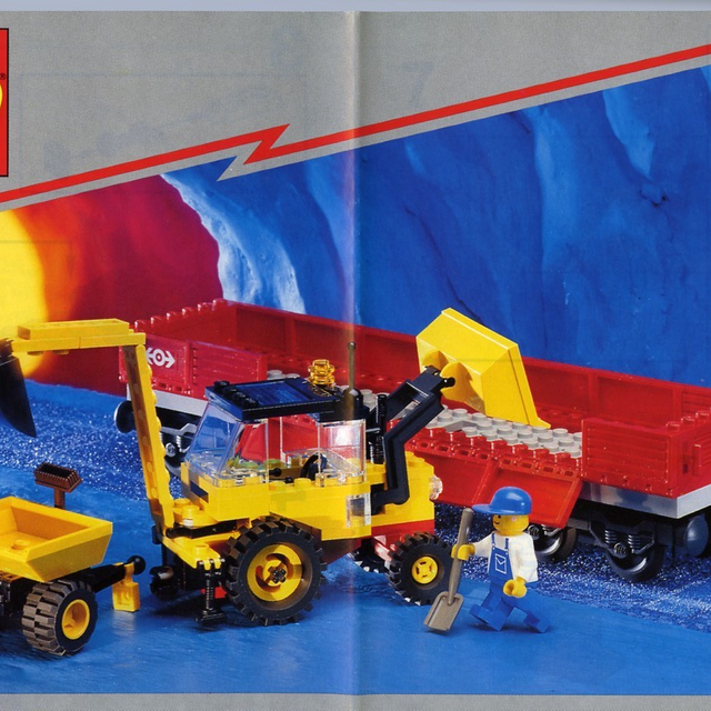 4543-1 Railroad Tractor Flatbed