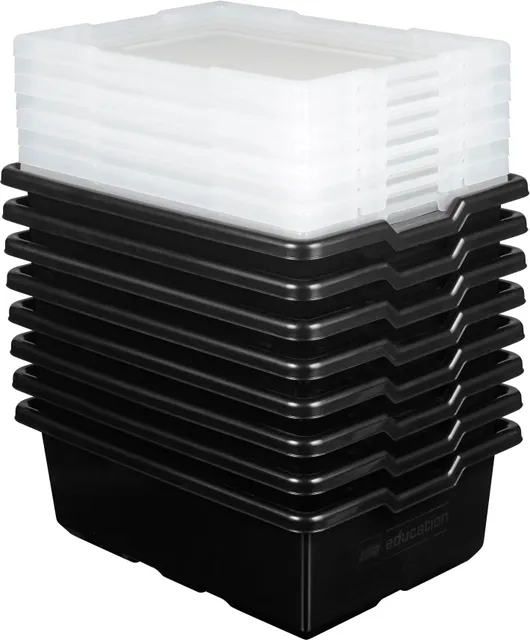 45498-1 Medium Storage Bin (Black)