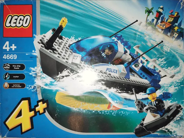 4669-1 Turbo-Charged Police Boat