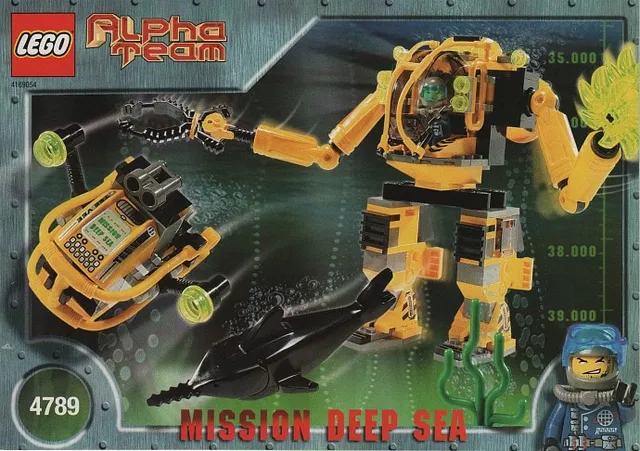 4789-1 Alpha Team Aquatic Mech