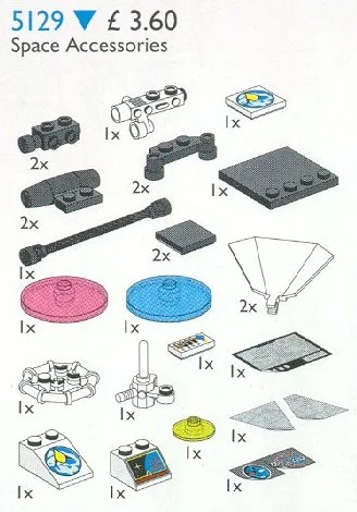 5129-1 Space Accessories