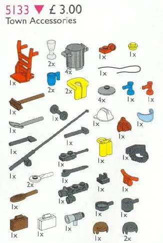 5133-1 Town Accessories
