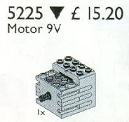 5225-1 9v Motor with gear reduction