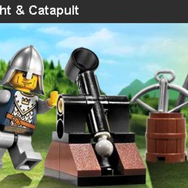 5373-1 Knight & Catapult