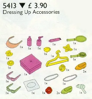 5413-1 Dressing Up Accessories